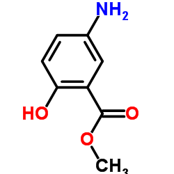 5-氨基水杨酸甲酯结构式