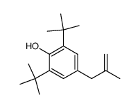 2,6-di-tert-butyl-4-(2-methylallyl)phenol Structure