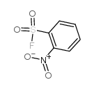 Benzenesulfonylfluoride, 2-nitro- Structure