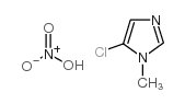 5-氯-1-甲基咪唑硝酸盐结构式