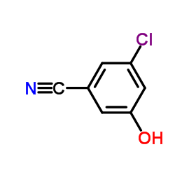 3-Chloro-5-hydroxybenzonitrile structure