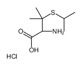 (2R)-2-amino-3-methyl-3-propan-2-ylsulfanylbutanoic acid,hydrochloride结构式