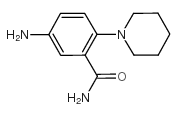 5-氨基-2-哌啶-1-苯胺结构式