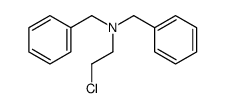 N,N-Dibenzyl-2-chloroethanamine结构式