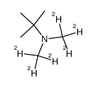 N,N-bis(trideuteriomethyl)-tert-butylamine结构式