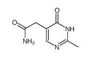 (2-methyl-6-oxo-1,6-dihydro-pyrimidin-5-yl)-acetic acid amide Structure