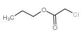 氯乙酸正丙酯结构式