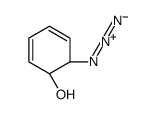 (1R,6R)-6-azidocyclohexa-2,4-dien-1-ol结构式