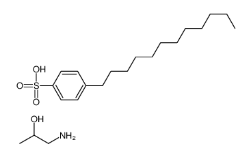 十二烷基苯磺酸 MIPA 盐结构式