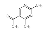 5-乙酰基-2,4-二甲基嘧啶结构式