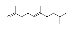 6,9-dimethyldec-5-en-2-one Structure