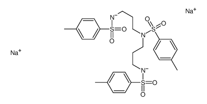N,N',N"-TRI-P-TOSYL-3,3'-*IMINOBISPROPYL AMINE DISOD Structure