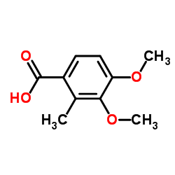 3,4-Dimethoxy-2-methylbenzoic acid Structure