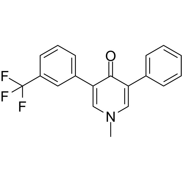 氟啶草酮结构式