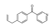 (4-prop-2-enylphenyl)-pyridin-3-ylmethanone Structure