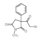 2,5-Pyrrolidinedione,3-(2-bromoacetyl)-1-methyl-3-phenyl- picture