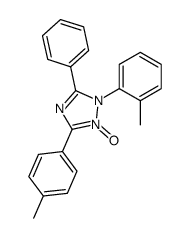 5-phenyl-1-o-tolyl-3-p-tolyl-1H-[1,2,4]triazole 2-oxide Structure