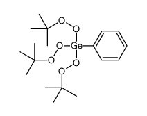 tris(tert-butylperoxy)-phenylgermane结构式