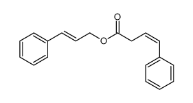 3-phenylprop-2-enyl 4-phenylbut-3-enoate结构式