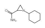 2-Aziridinecarboxamide,1-cyclohexyl-结构式