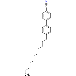 4-氰基-4'-十一烷基联苯结构式