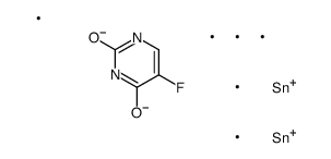 (5-fluoro-2-trimethylstannyloxypyrimidin-4-yl)oxy-trimethylstannane Structure