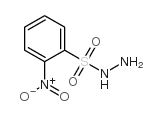 Benzenesulfonic acid,3-nitro-, hydrazide Structure