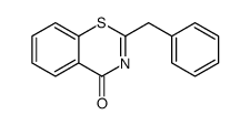 2-benzyl-1,3-benzothiazin-4-one Structure