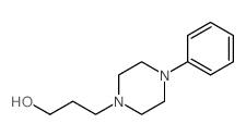 1-Piperazinepropanol,4-phenyl- structure