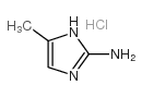 5-甲基-1H-咪唑-2-胺盐酸盐结构式