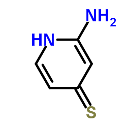 2-氨基-4-巯基吡啶结构式