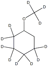 1-[(2H3)Methoxy](2,2,3,3,4,4,5,5-2H8)cyclohexane结构式