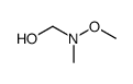 N-hydroxymethyl-N-methoxy-N-methylamine Structure