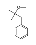 (2-methoxy-2-methylpropyl)benzene结构式