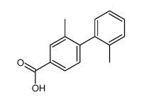 2,2-二甲基-[1,1-联苯]-4-羧酸结构式