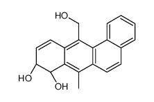 (8S,9S)-12-(hydroxymethyl)-7-methyl-8,9-dihydrobenzo[a]anthracene-8,9-diol Structure