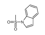 1-methylsulfonylindole结构式