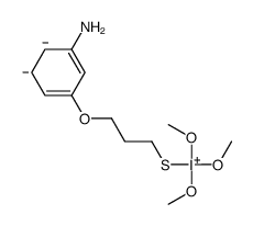 3-[3-(Trimethoxysilyl)propoxy]benzenamine structure