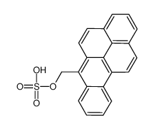 6-sulfooxymethylbenzo(a)pyrene Structure