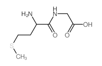 Glycine, N-methionyl-(9CI) Structure