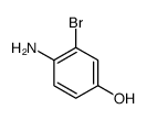 4-氨基-3-溴苯酚结构式