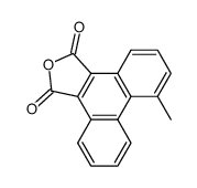 7-methylphenanthro[9,10-c]furan-1,3-dione Structure