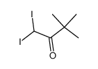 1,1-diiodo-3,3-dimethyl-butan-2-one结构式