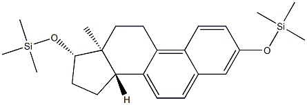 [(Estra-1,3,5,7,9-pentene-3,17β-diyl)bisoxy]bis(trimethylsilane)结构式