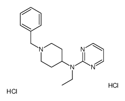 N-(1-benzylpiperidin-4-yl)-N-ethylpyrimidin-2-amine,dihydrochloride结构式
