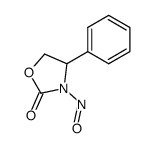 3-nitroso-4-phenyl-2-oxazolidinone结构式
