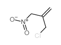 2-(chloromethyl)-3-nitro-prop-1-ene结构式