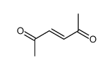 trans-1,2-diacetyl ethylene Structure