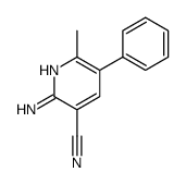 2-amino-6-methyl-5-phenylpyridine-3-carbonitrile Structure