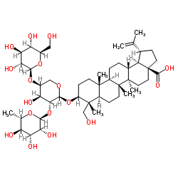 白头翁皂苷D结构式